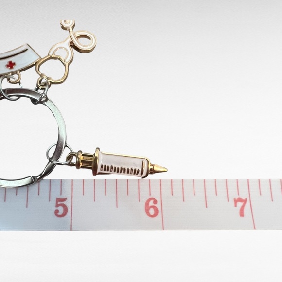 Nurse Keychain with Blue Mask - Picture 9 of 10